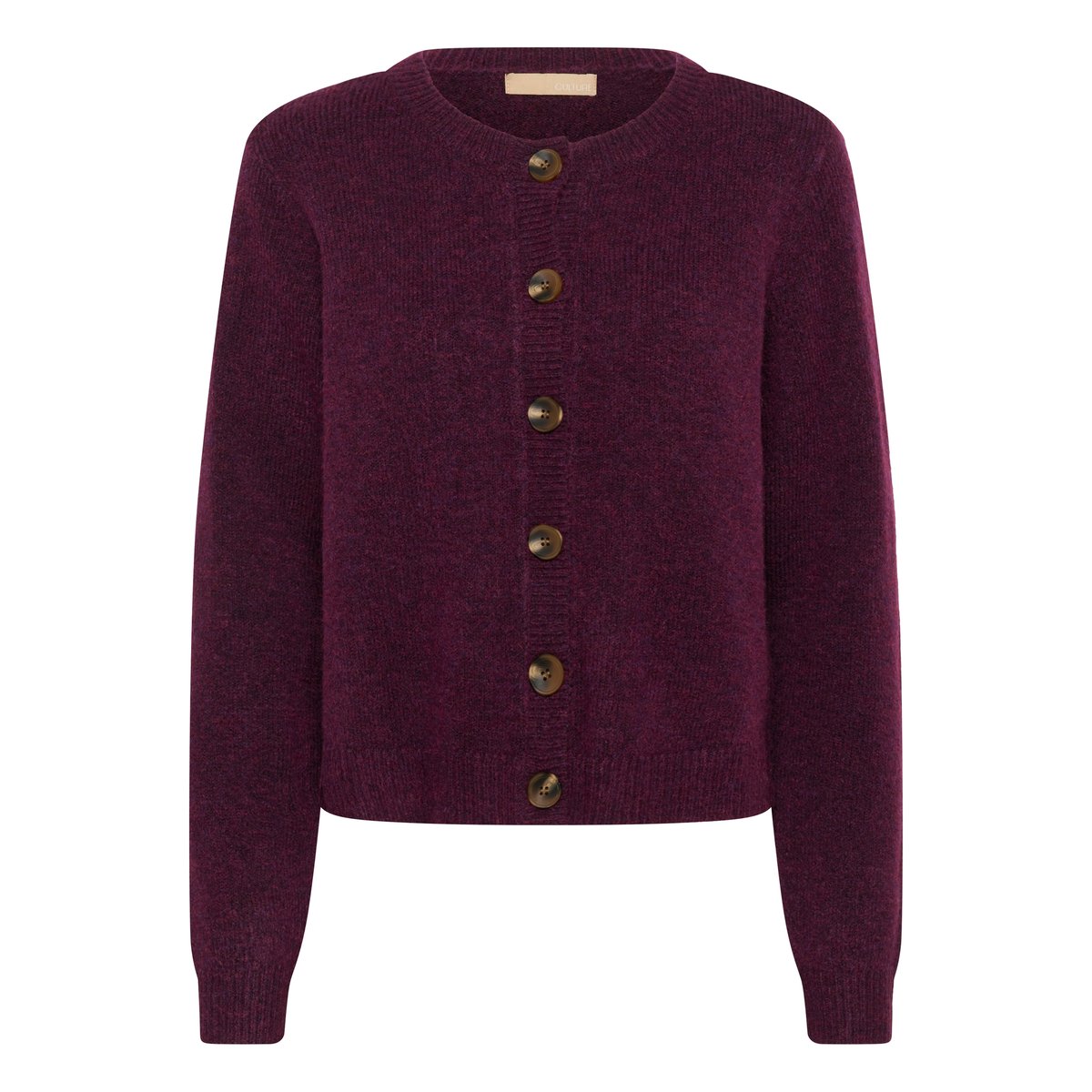 Cardigan à tricot violet winetasting melange, CULTURE