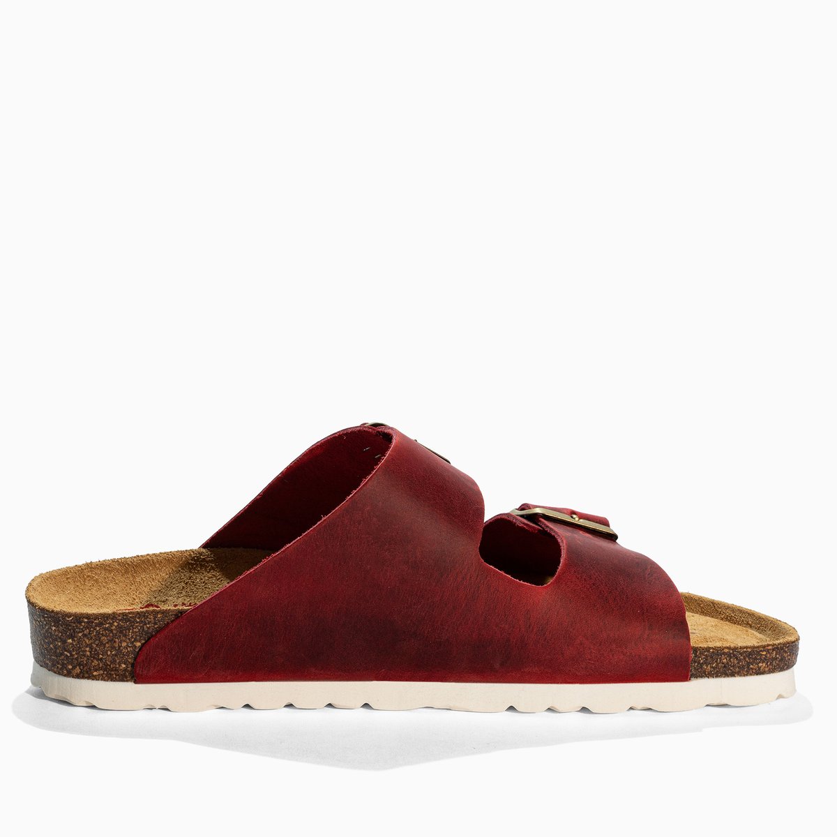 Sandales en cuir ATLAS red, BAYTON