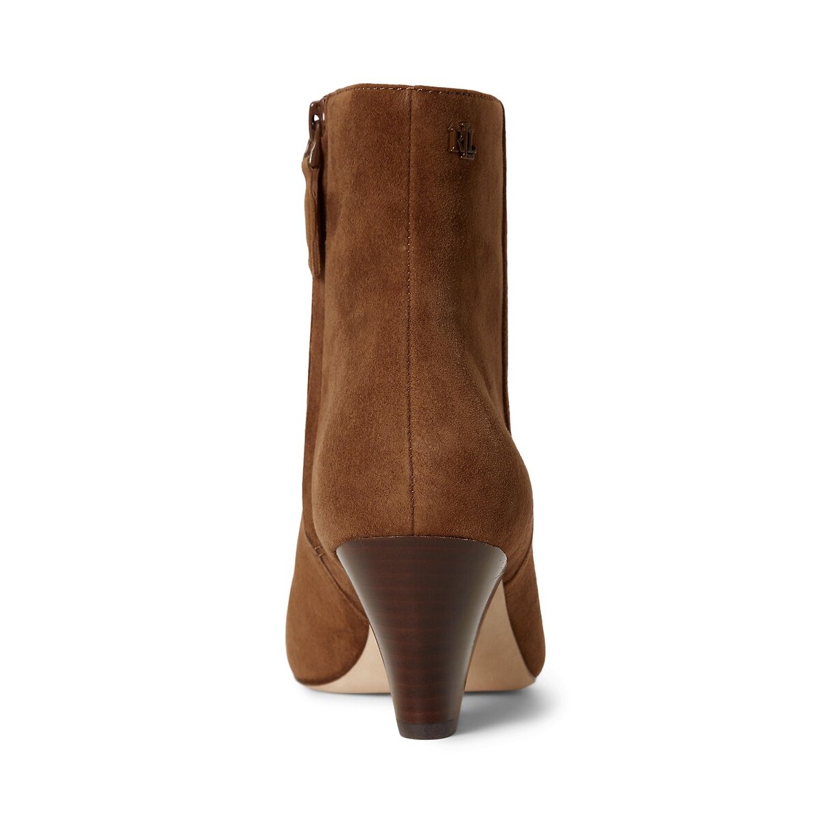 Emersyn Heeled Suede Ankle Boots tobacco, LAUREN RALPH LAUREN