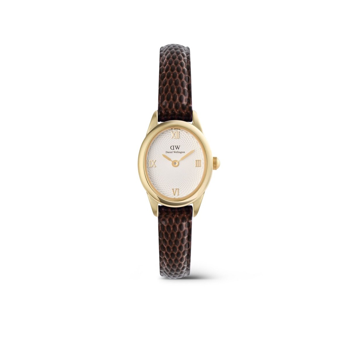 Montre Analogique OPHELIA doré blanc marron, DANIEL WELLINGTON