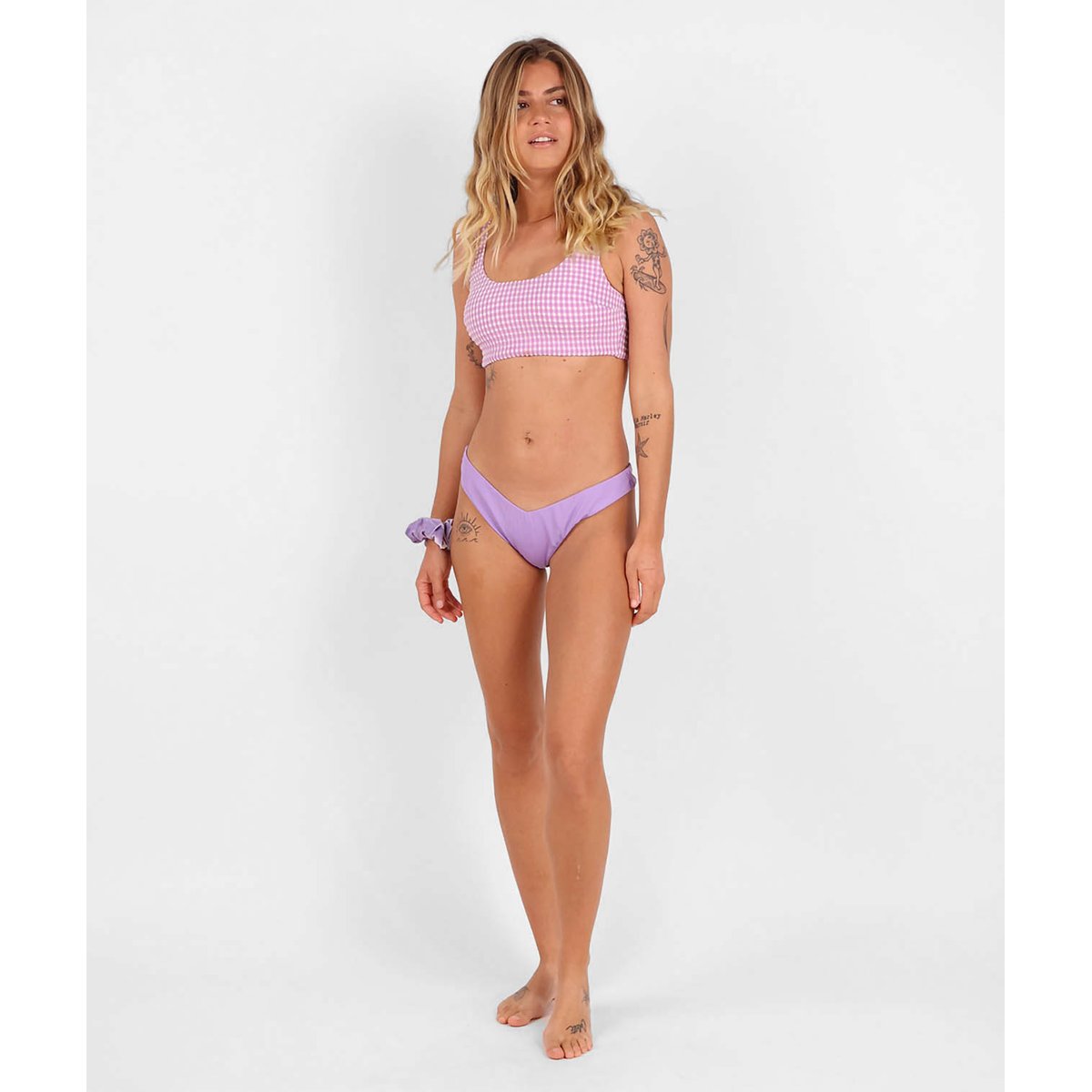 Brésilien bikini uni RECIFE pacific purple, OXBOW