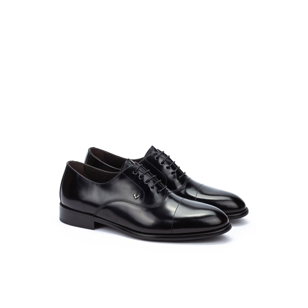 Chaussures à lacets cuir Arlington black, MARTINELLI