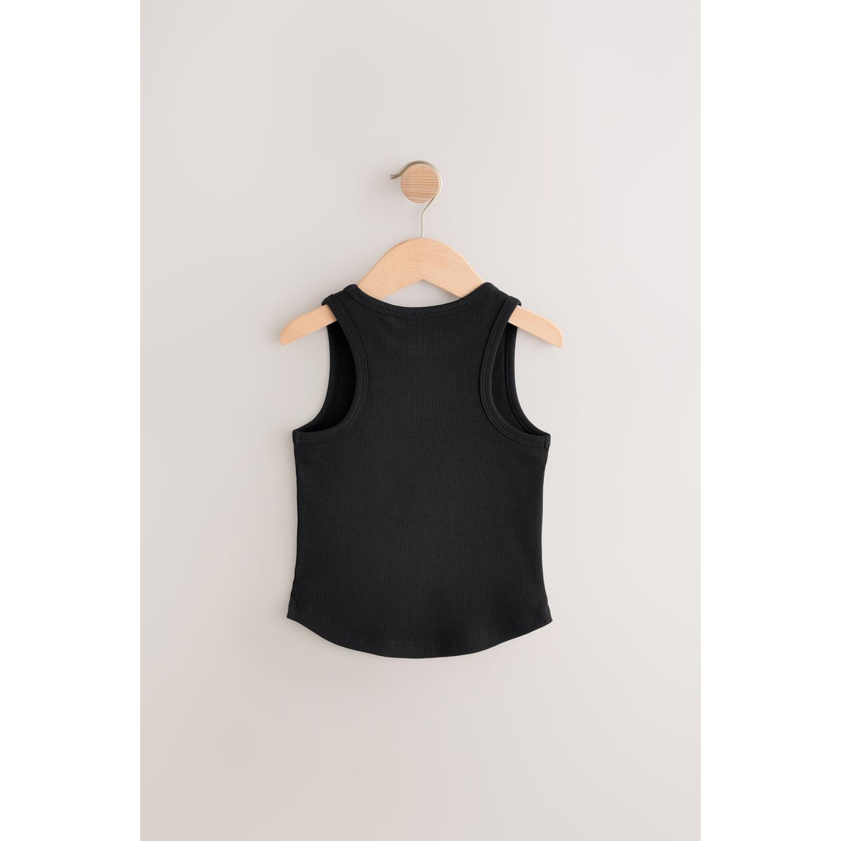 Débardeur côtelé, lot de 3 noir/blanc/gris, NEXT