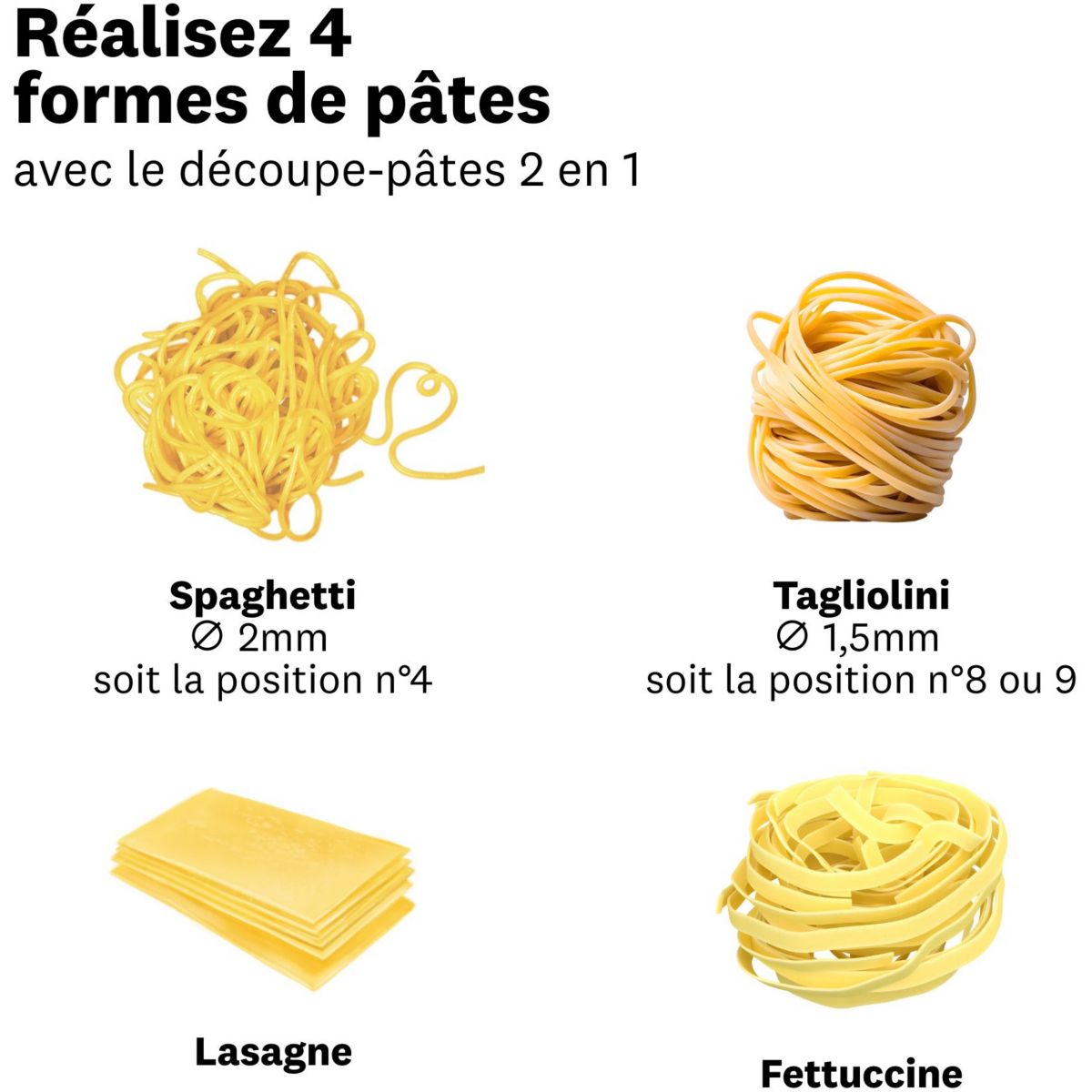 Machine à pâtes Coffret Atlas Multipast+ couleur unique, MARCATO