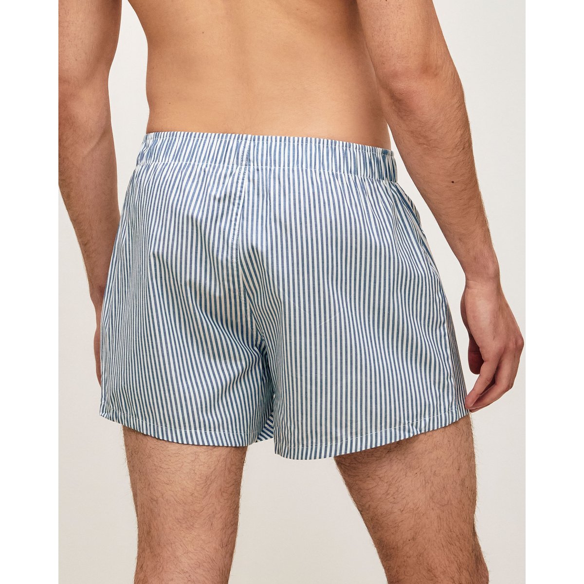 Caleçon rayé en coton RAYICHAMBRIZ bleu, UNDIZ