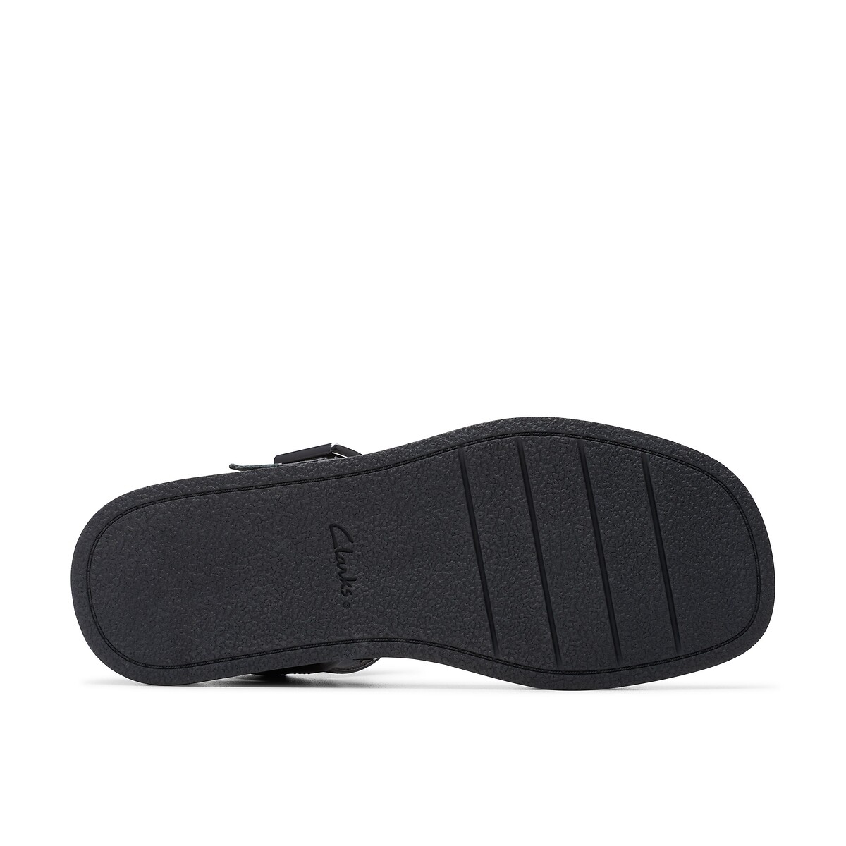 Sandales en cuir Alda Strap noir, CLARKS