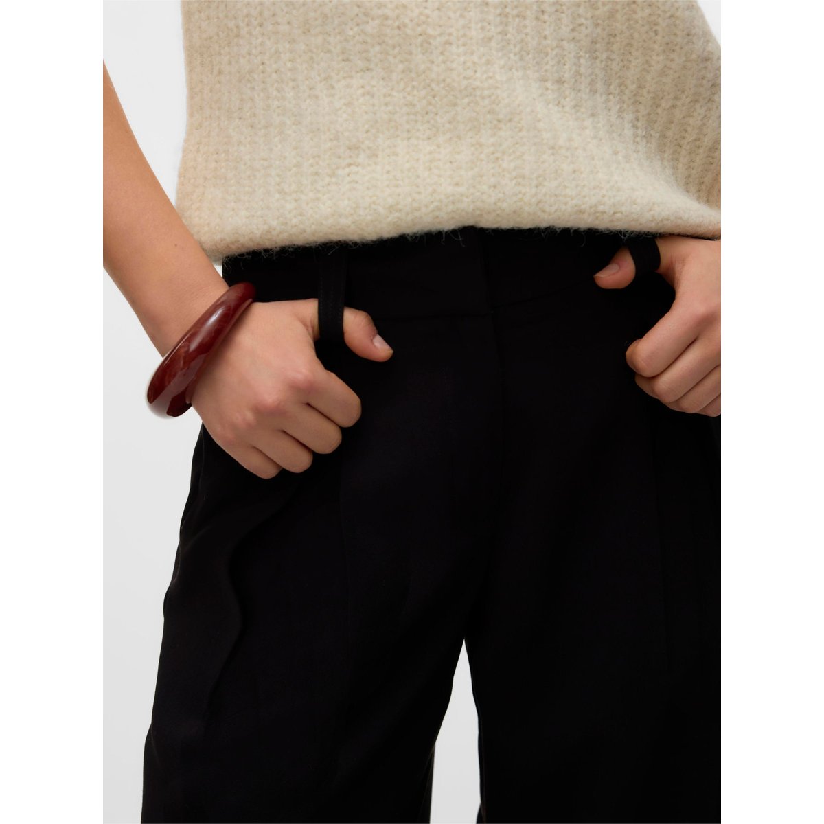 Pantalon noire - black, VERO MODA