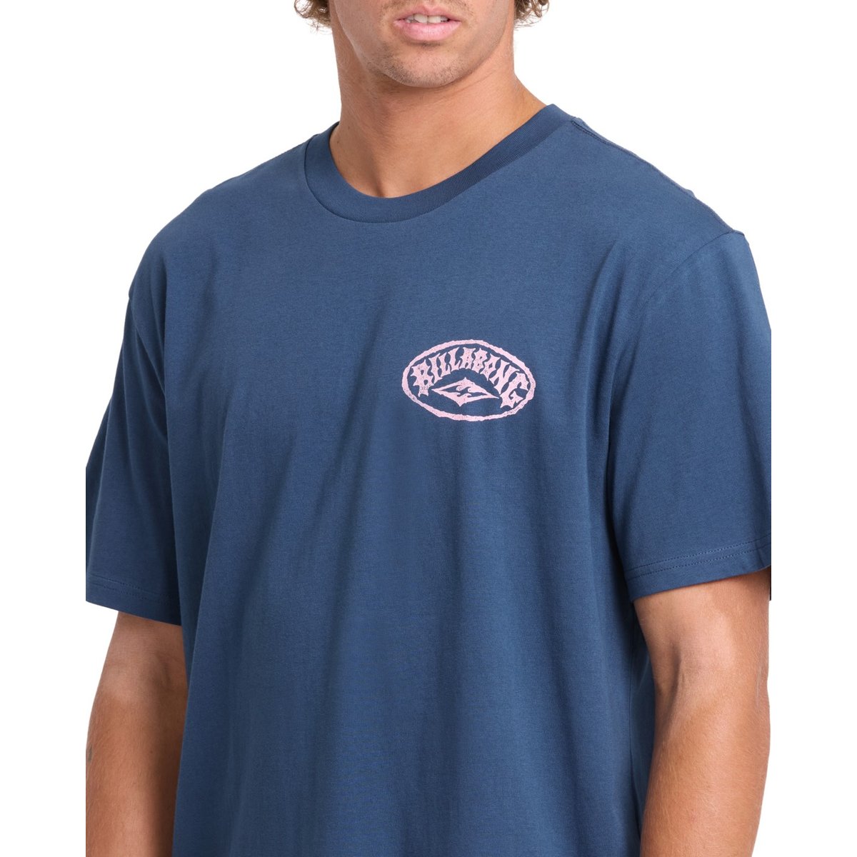 T shirt manches courtes REVERSE PREMIUM bleu dark denim, BILLABONG