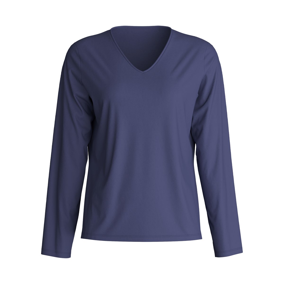 T-shirt à manches longues manches longues Coton FAVOURITES bleu cobalt, CALIDA