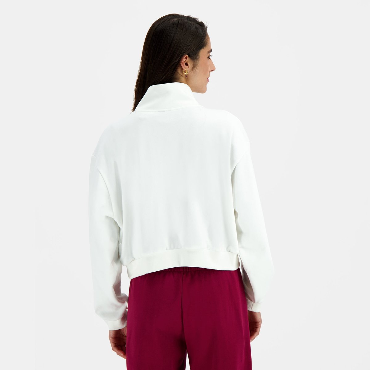 Sweat  Héritage blanc, LE COQ SPORTIF