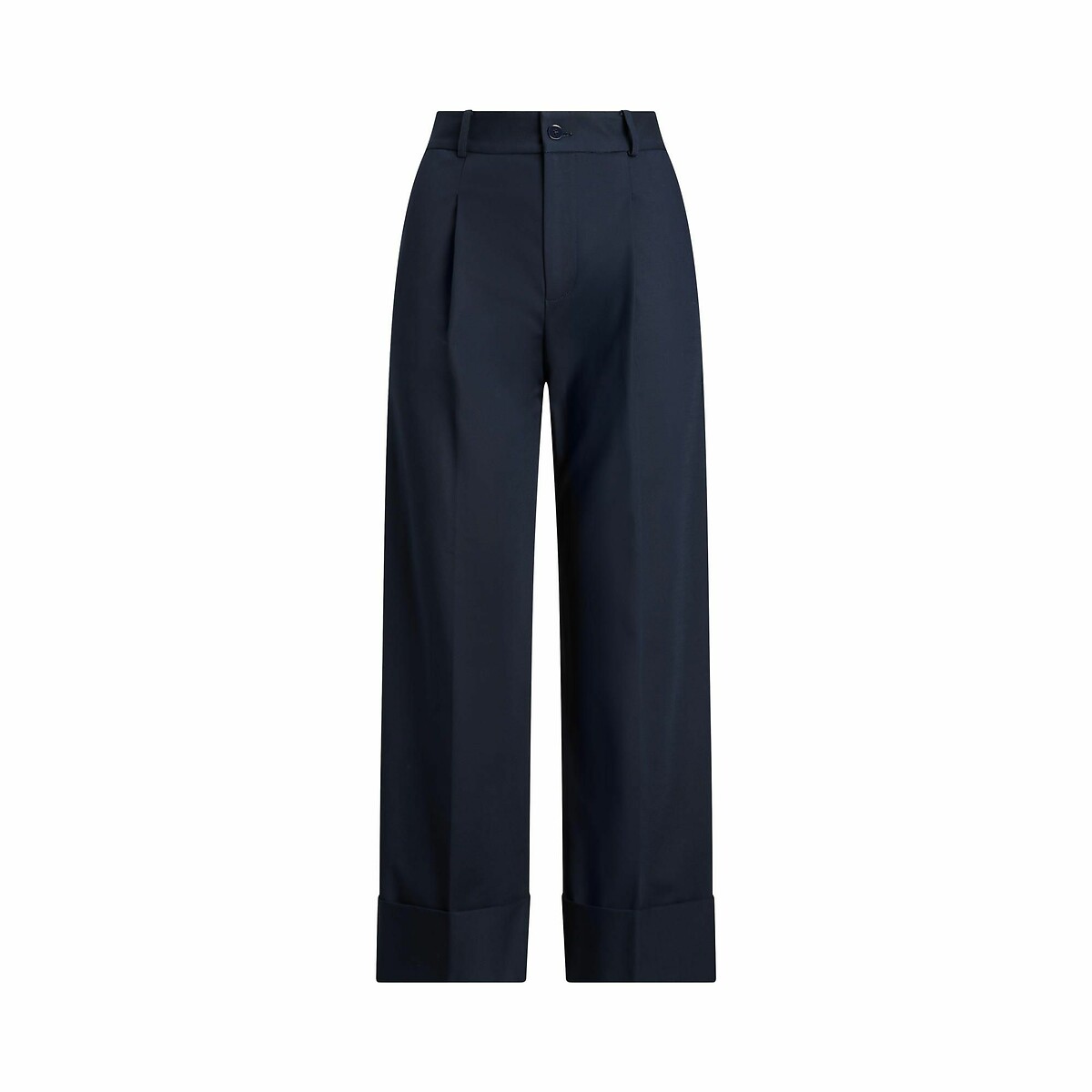 Pantalon large longueur cheville marine, LAUREN RALPH LAUREN