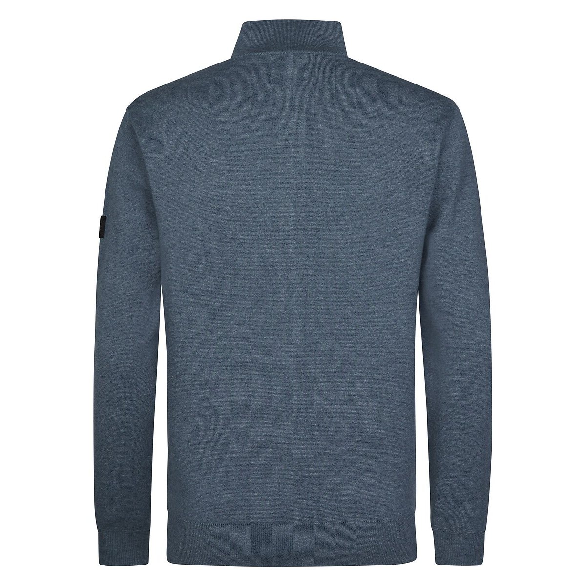 Cardigan in maglia fine blu tempesta, PETROL INDUSTRIES