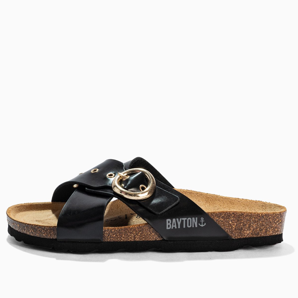 Sandales CORDOUE noir, BAYTON