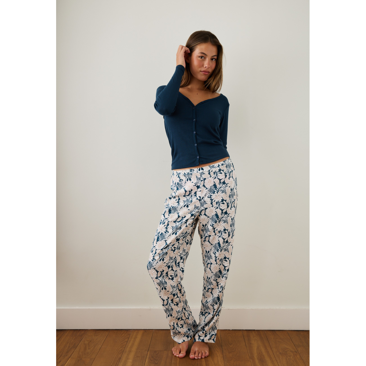 Pantalon Emma bleu, VARIANCE