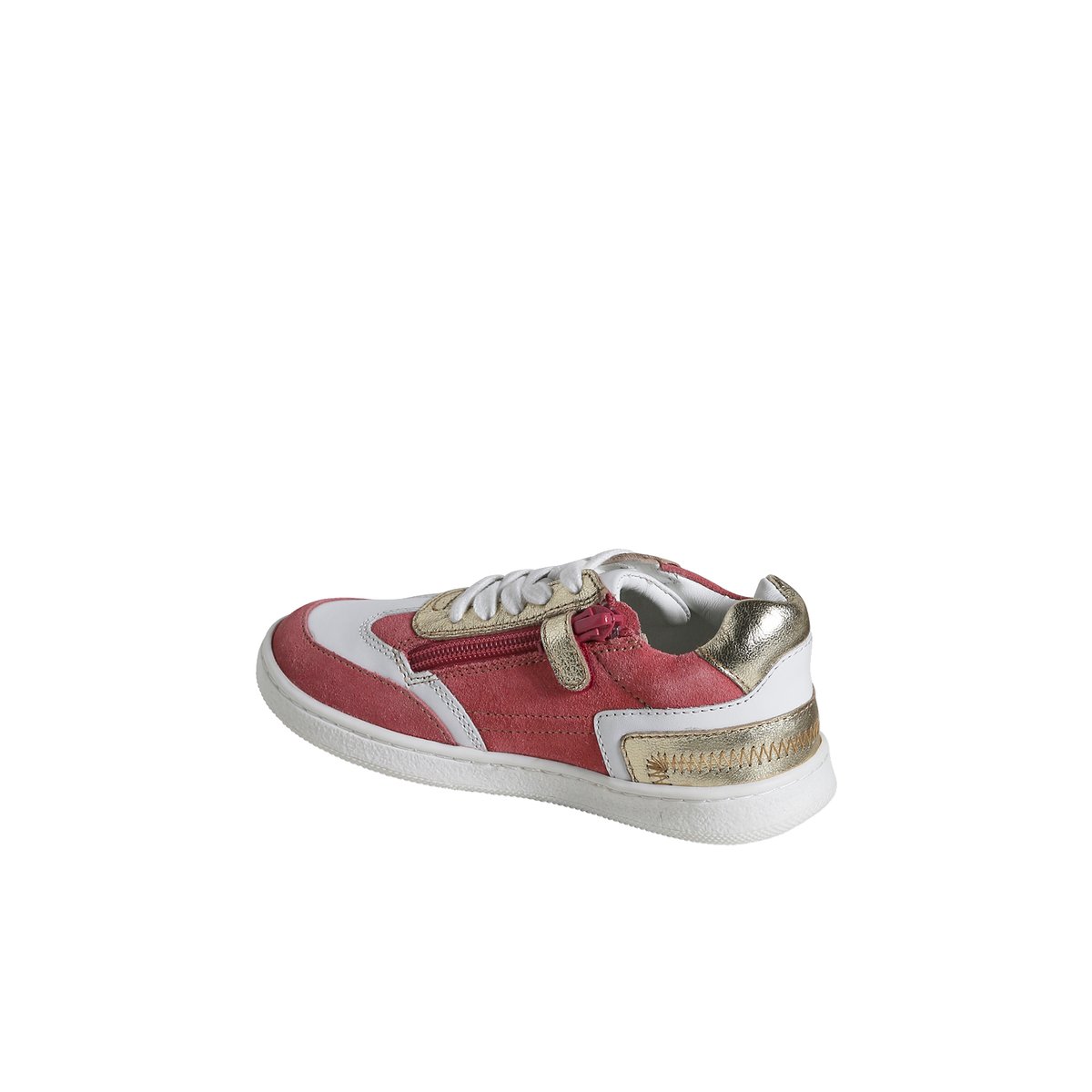 Baskets en cuir collection maternelle lot rose, VERTBAUDET