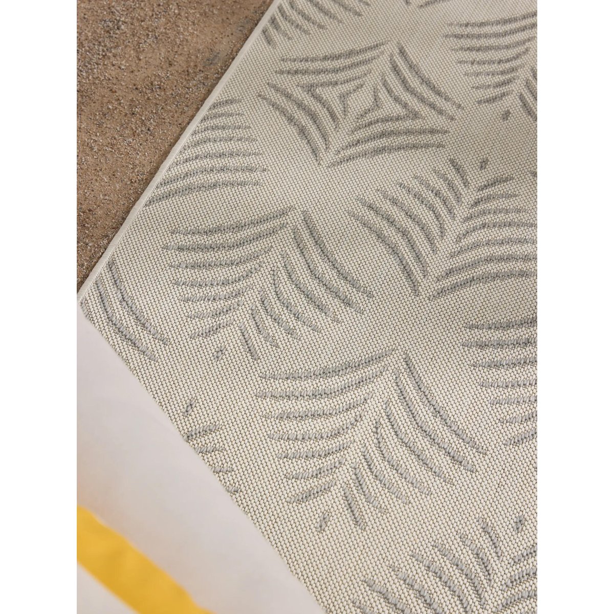 Tapis d'extérieur & intérieur METRO gris, BENUTA 