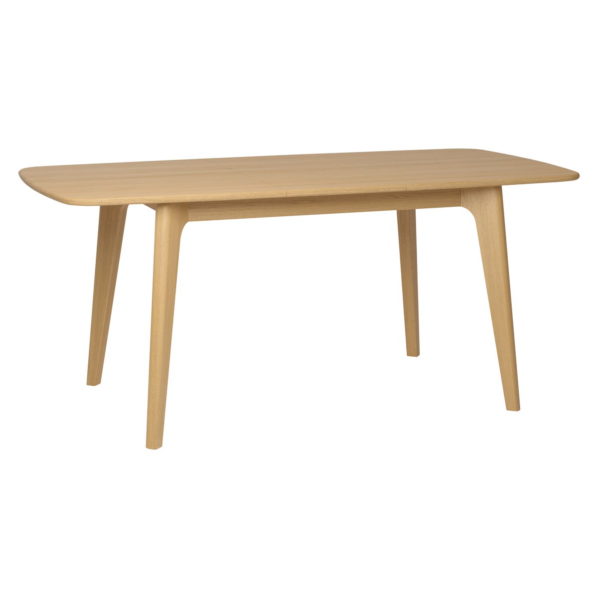 Table repas sublime 140 cm avec allonge intégrée chêne naturel, ZAGO