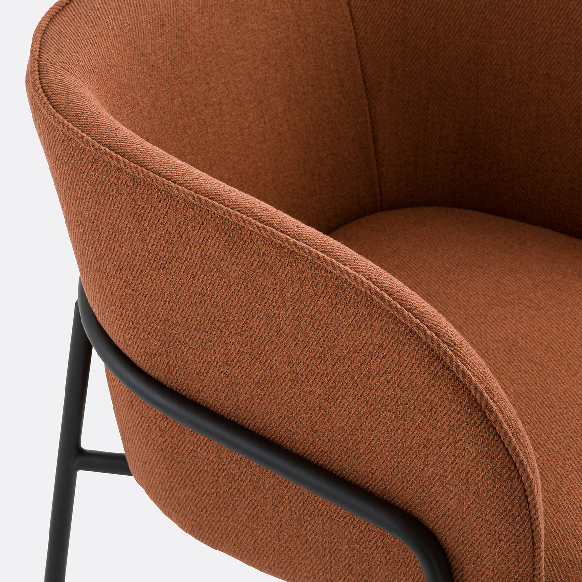 Fauteuil de table, Laika terracotta, LA REDOUTE INTERIEURS