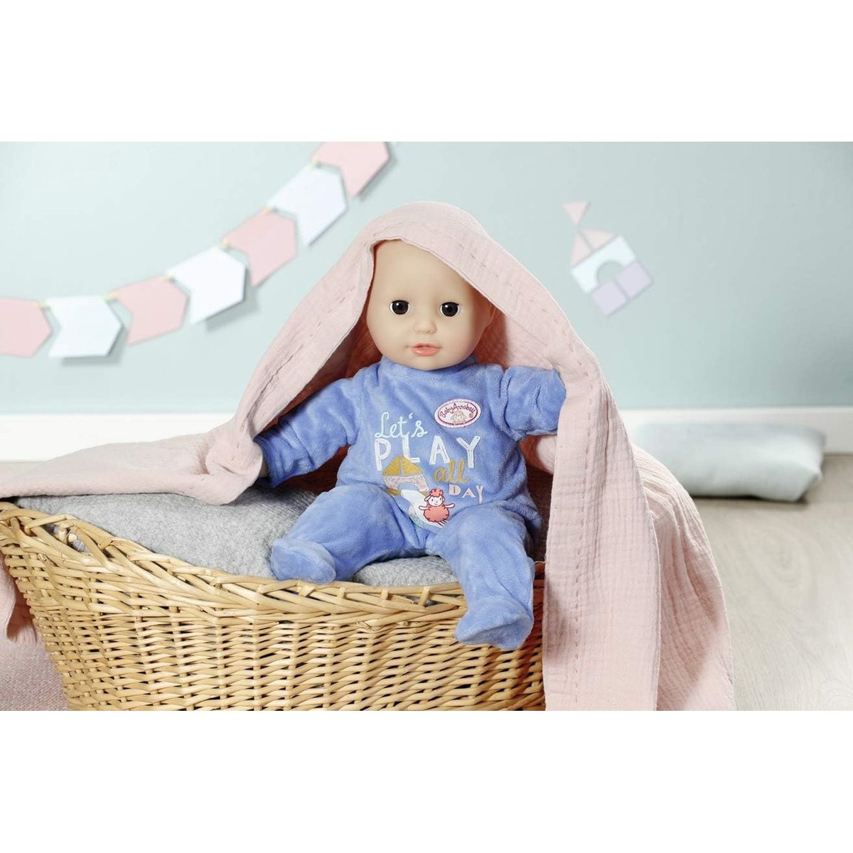Baby Annabell Little grenouillère bleue pour poupée 36cm bleu, ZAPF CREATION