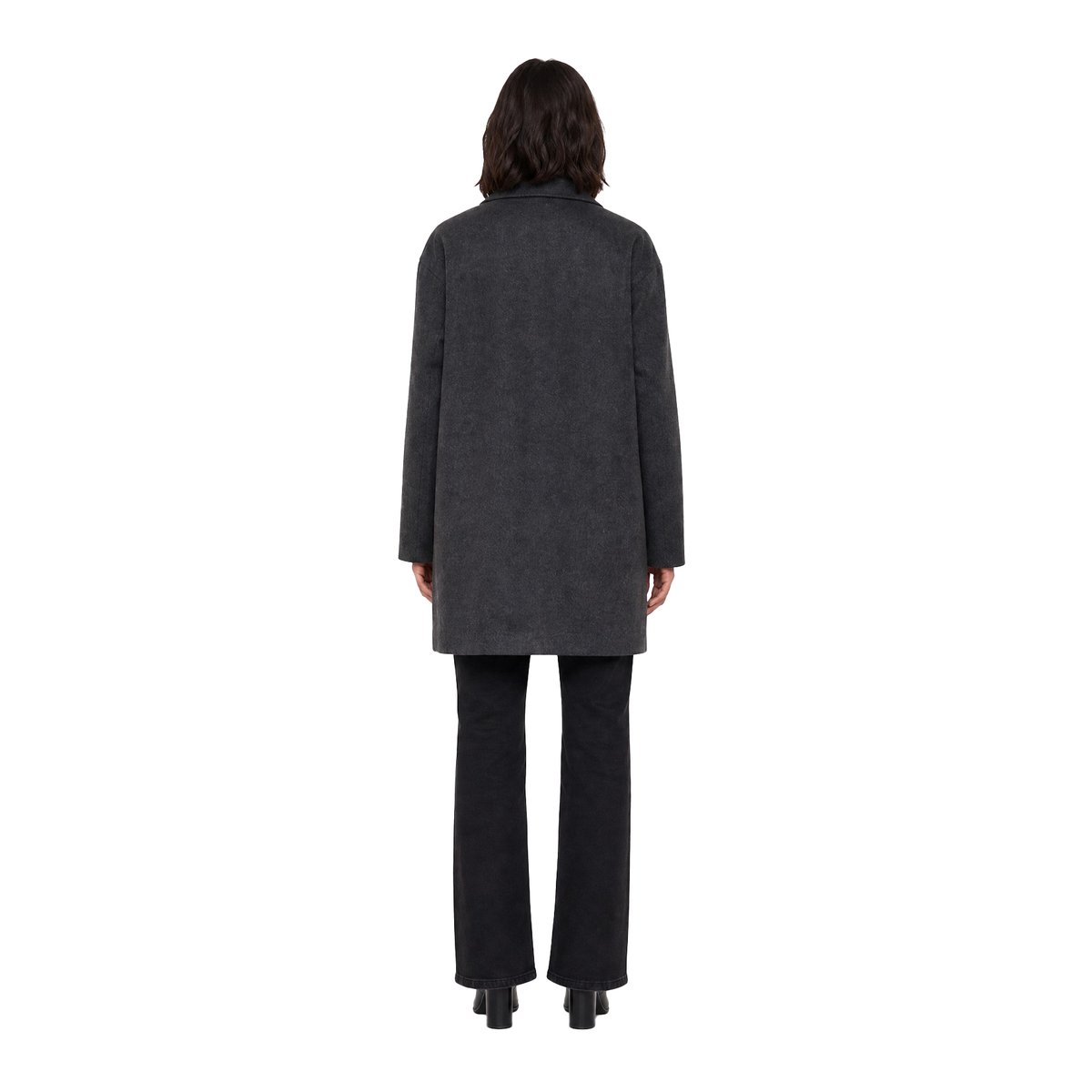 Manteau grossesse et porte- anthracite, VERTBAUDET