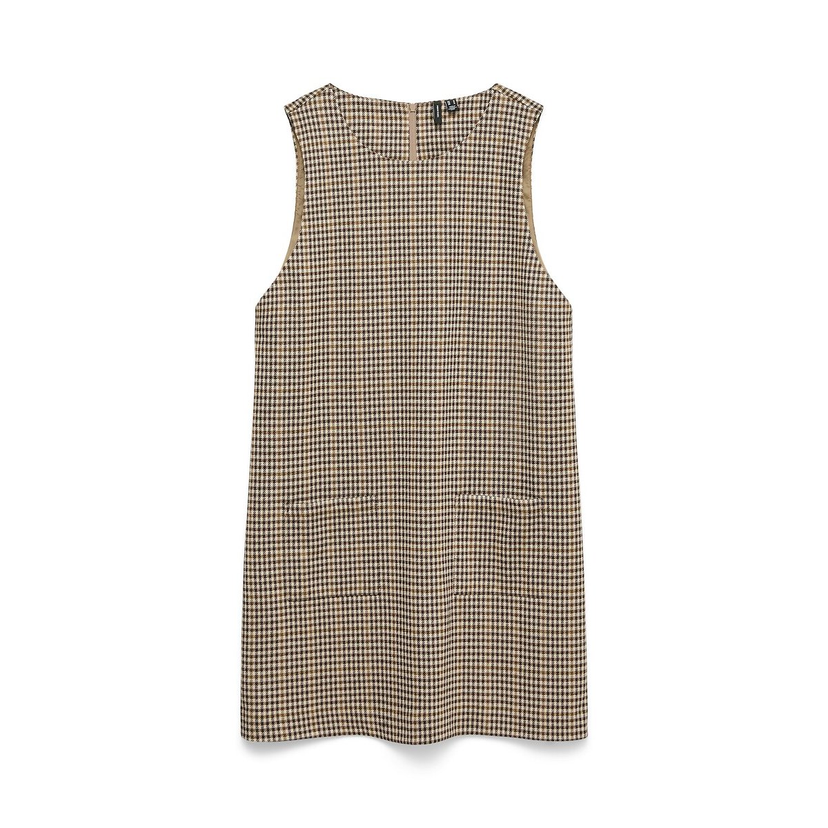 Abito a quadri senza maniche fantasia quadri, VERO MODA