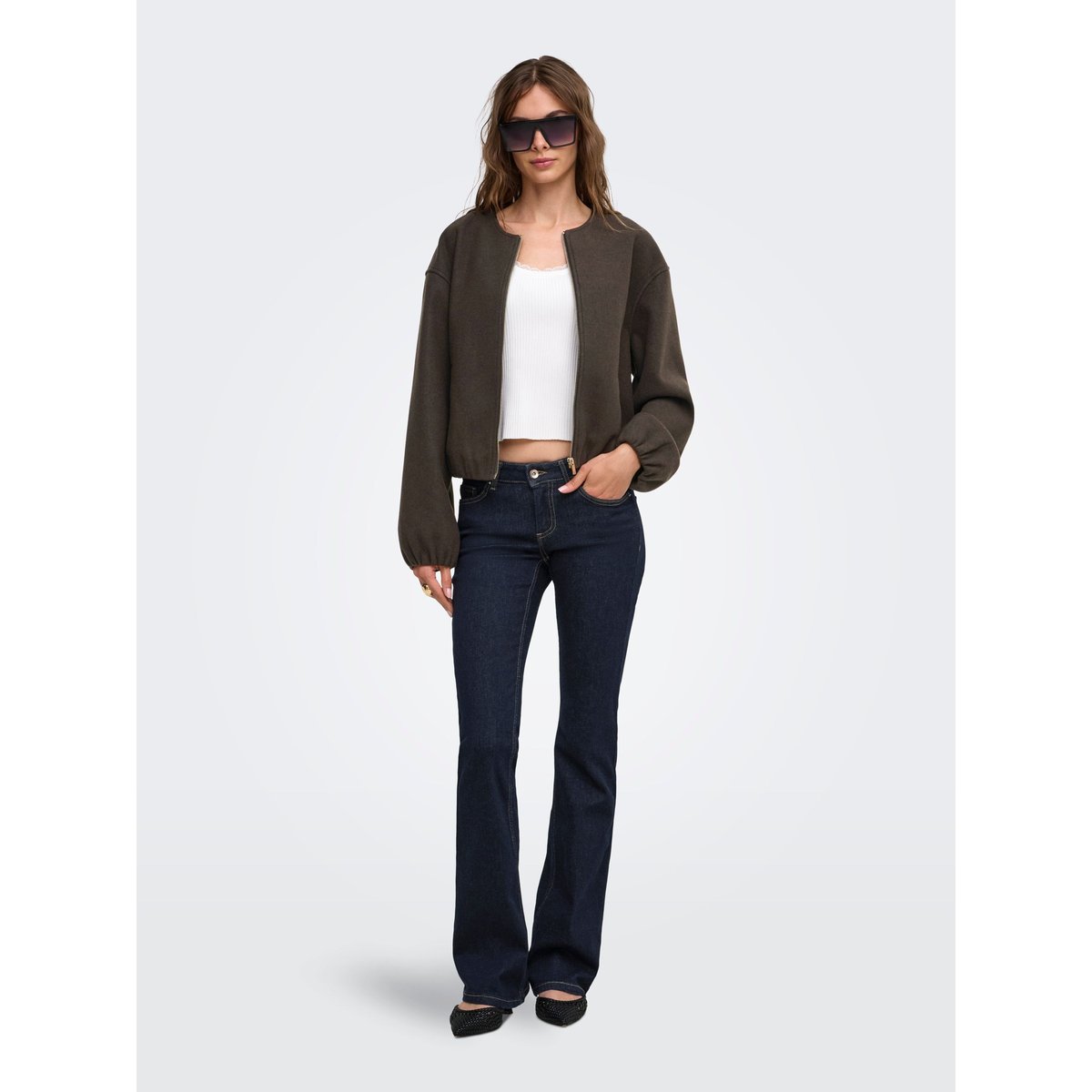 Veste Bomber chocolate torte, ONLY