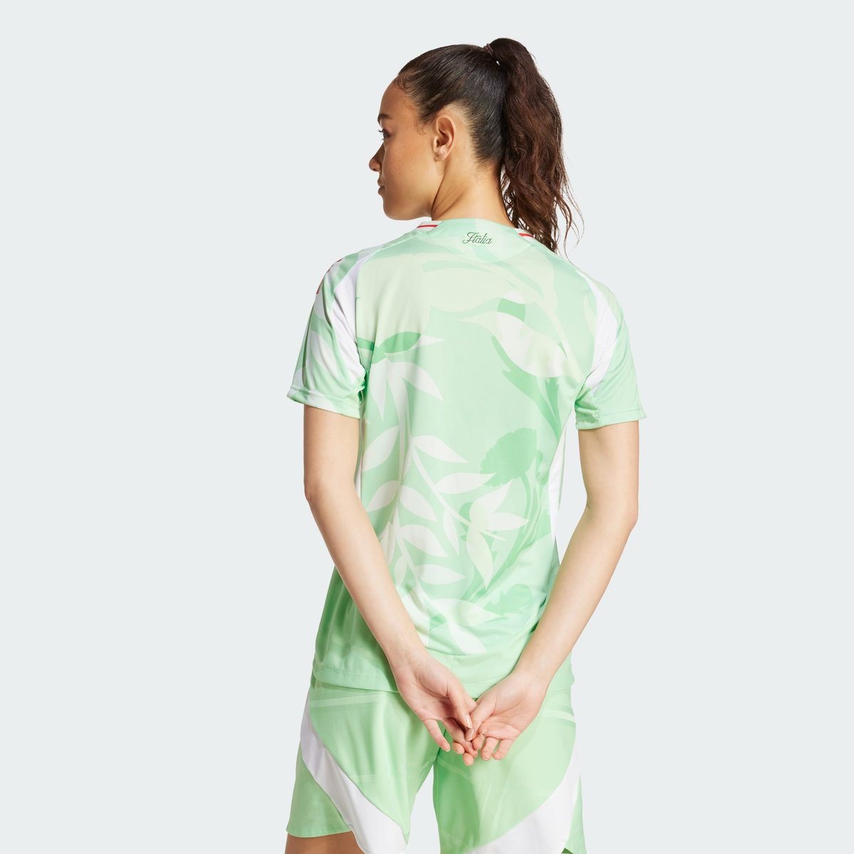 Maillot Extérieur Italie 25 (Équipe Féminine) Authentique Maillot Extérieur Italie 25 (Équipe Féminine) Authentique glory mint, adidas Performance