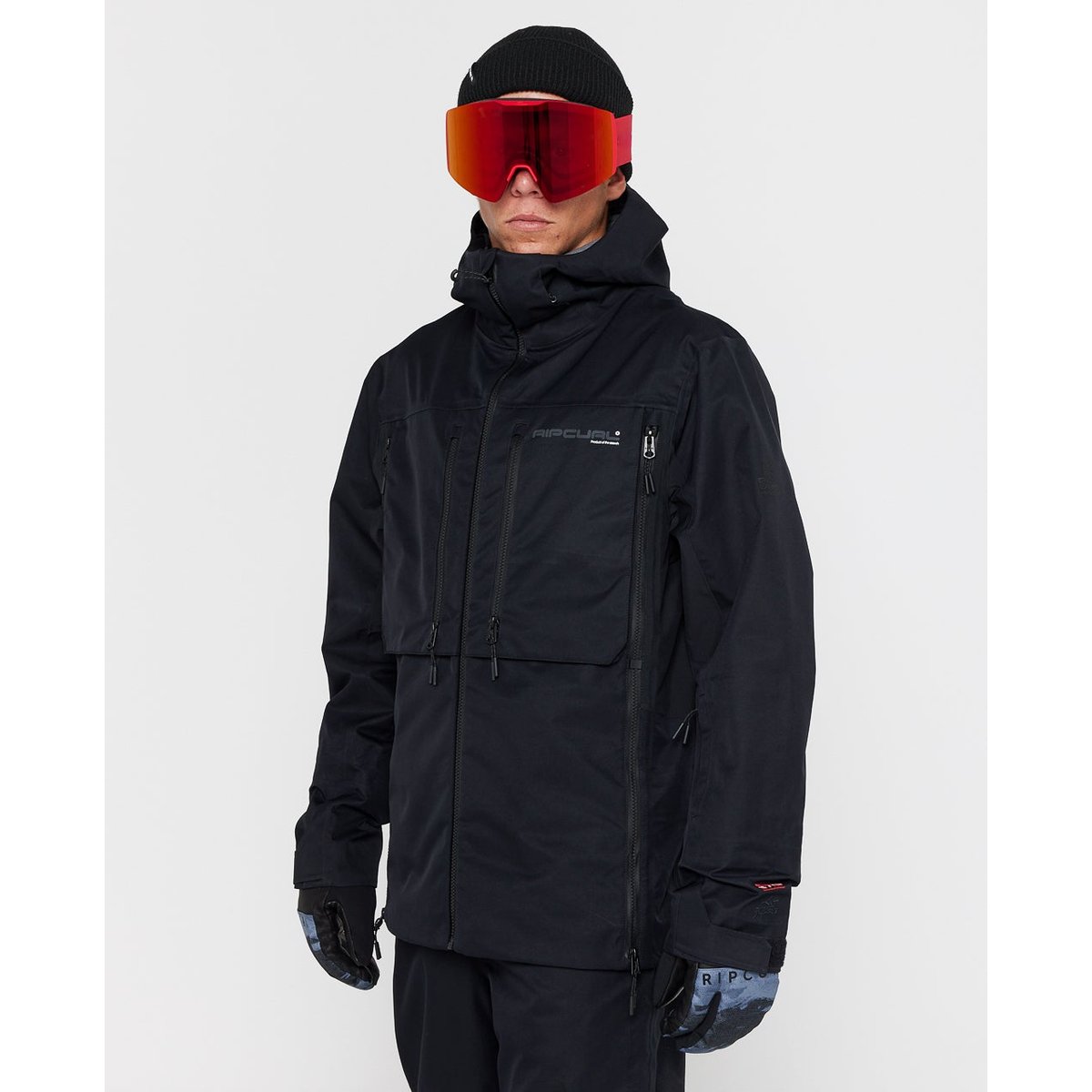 Veste de ski ANTI-SERIES Back COUNTRY solid black, RIP CURL