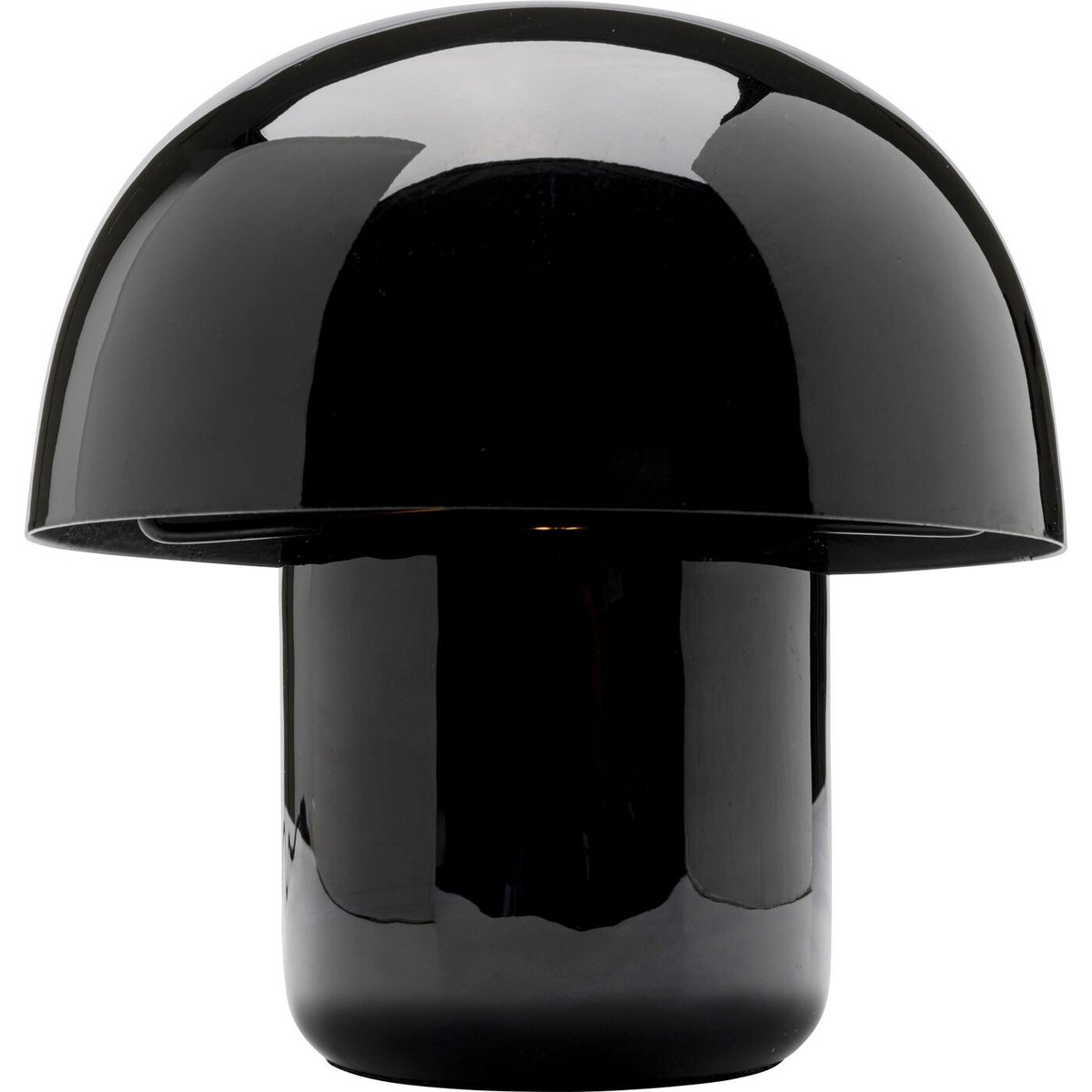 Lampe champignon en acier, MUSHROOM noir, KARE DESIGN