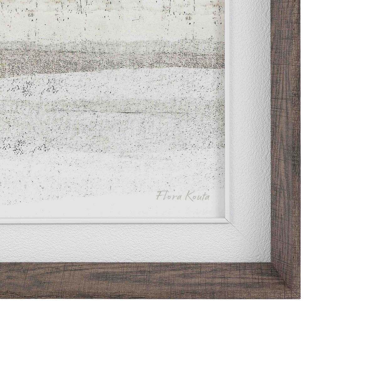 119x89cm Morning Mirage Framed Canvas green, ÉDITÉ