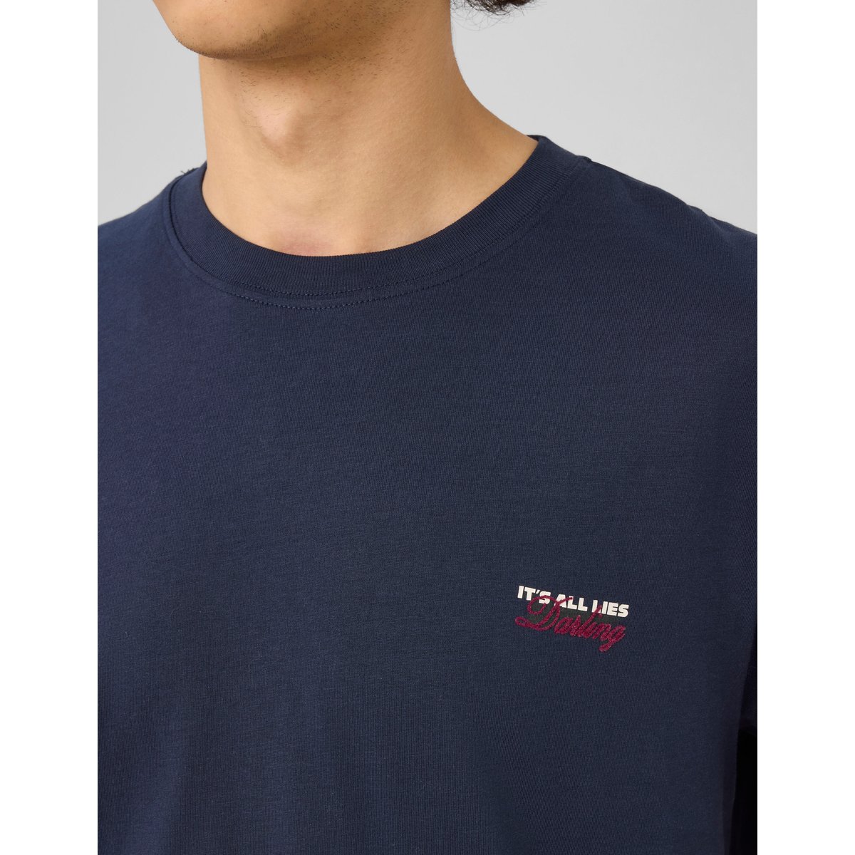 T-shirt licence cluedo bleu foncé, BZB