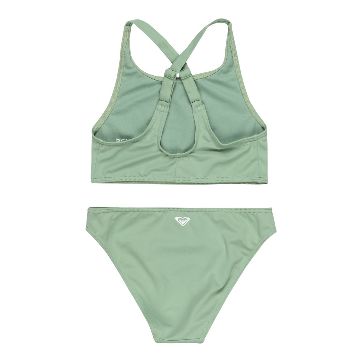 Maillot deux pièces SOLID ACTIVE. vert basil, ROXY