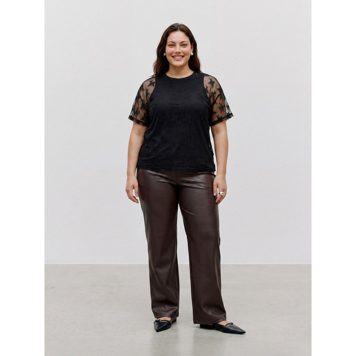 Top noire - black, VERO MODA