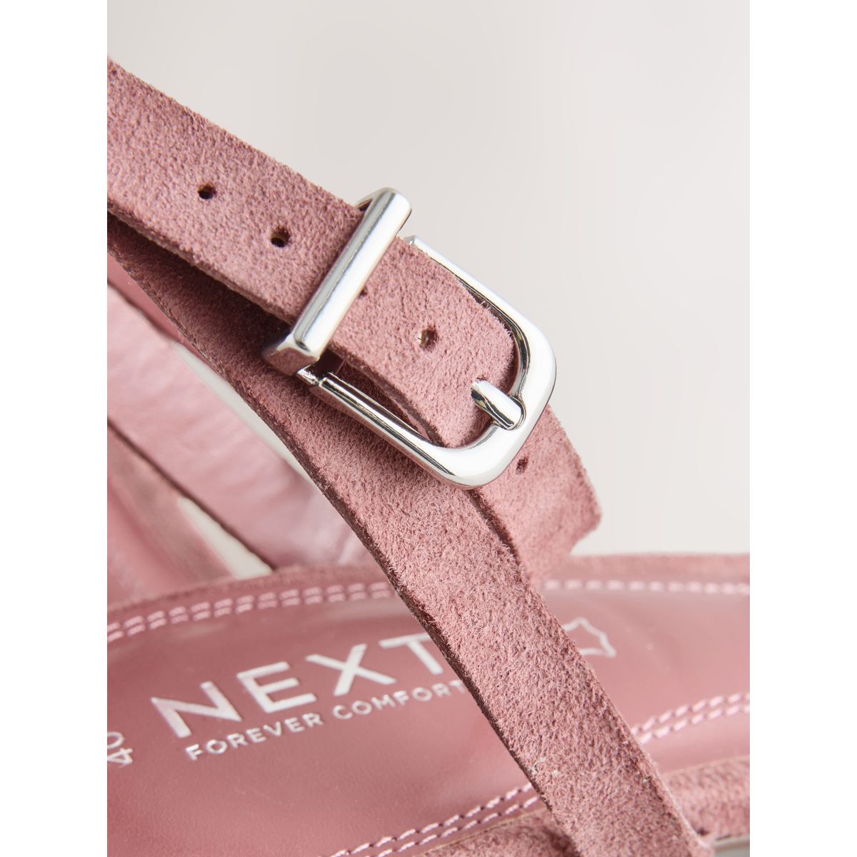 Sandales en daim forever comfort® rose mauve, NEXT