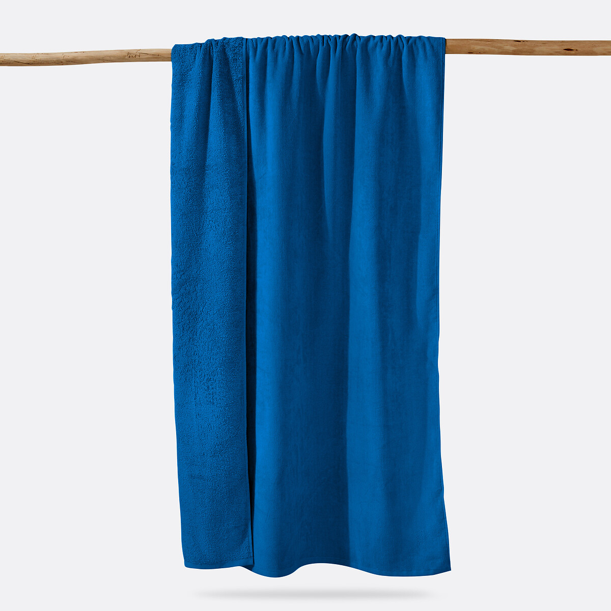 Toalla de playa de terciopelo 420 g/m², Scenario azul náutico, LA REDOUTE INTERIEURS