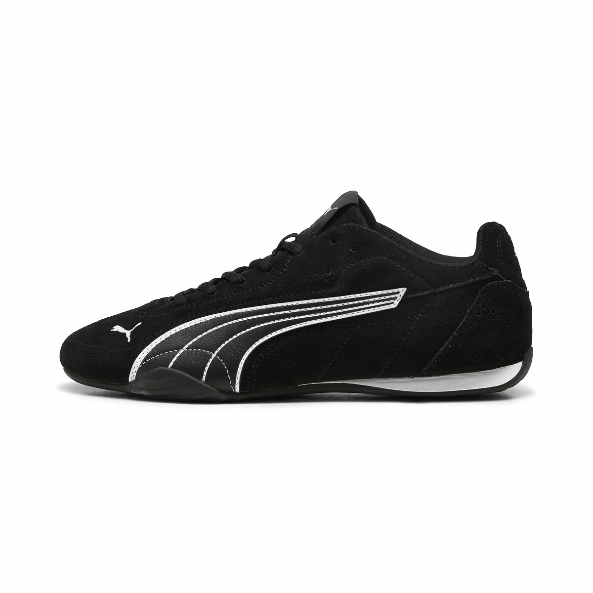 Baskets Catch Suede noir/blanc, PUMA