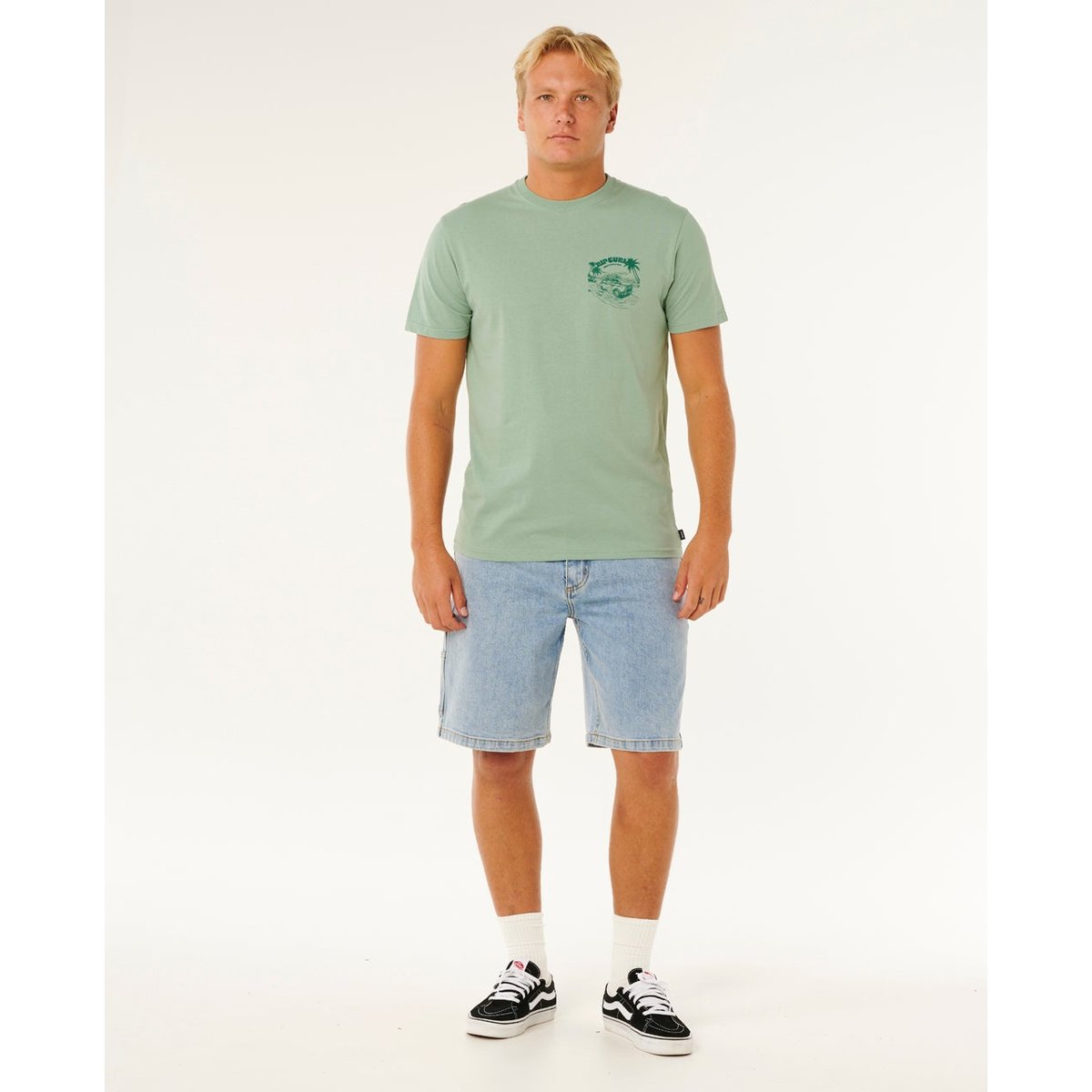 T-shirt Keep On Trucking Ss aloe, RIP CURL
