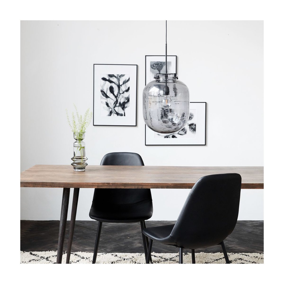 Lampe Suspension Ball Diam 30 cm gris, HOUSE DOCTOR