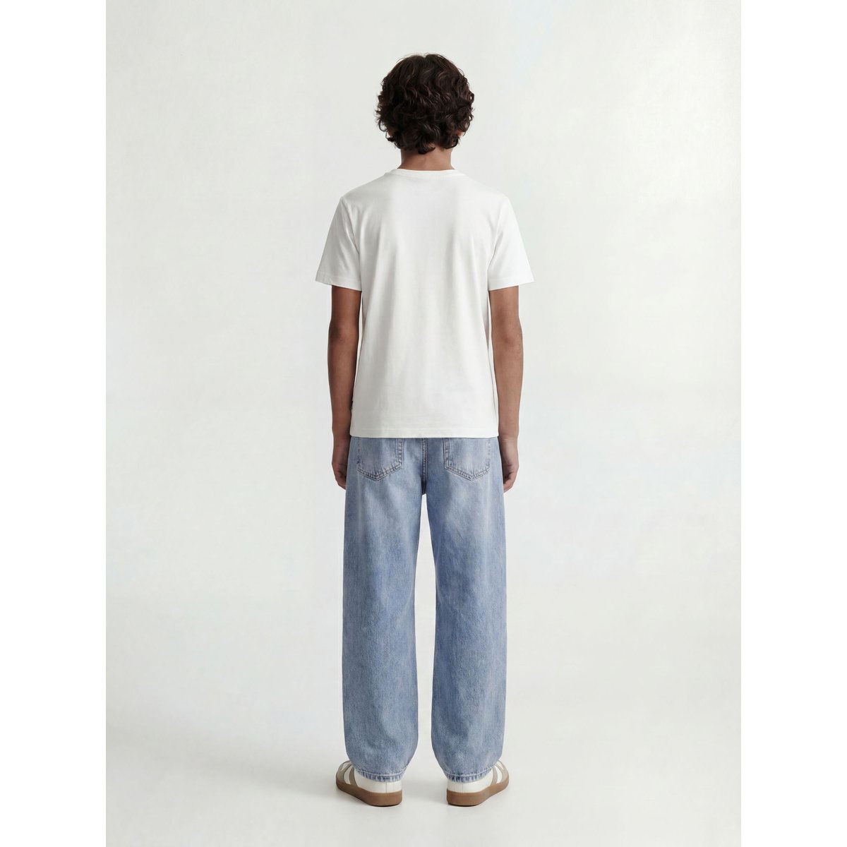 Jean forme baggy blue denim, JACK & JONES JUNIOR