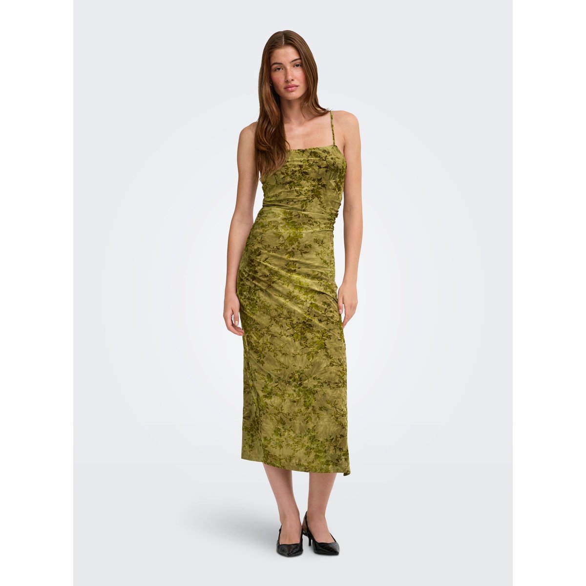 Robe dark olive 1, ONLY