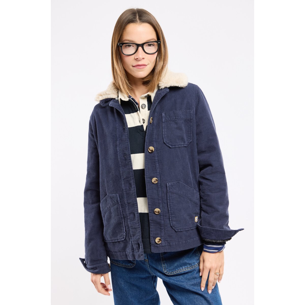 Veste pêcheur velours côtelé Heritage - coton seal, ARMOR-LUX