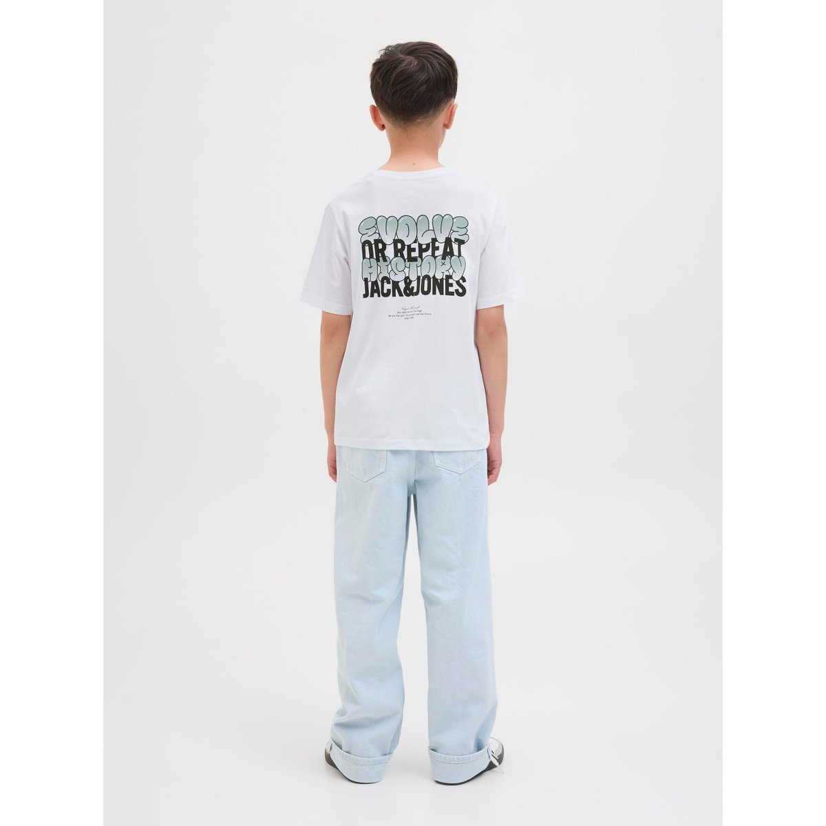 T-Shirt white, JACK & JONES JUNIOR