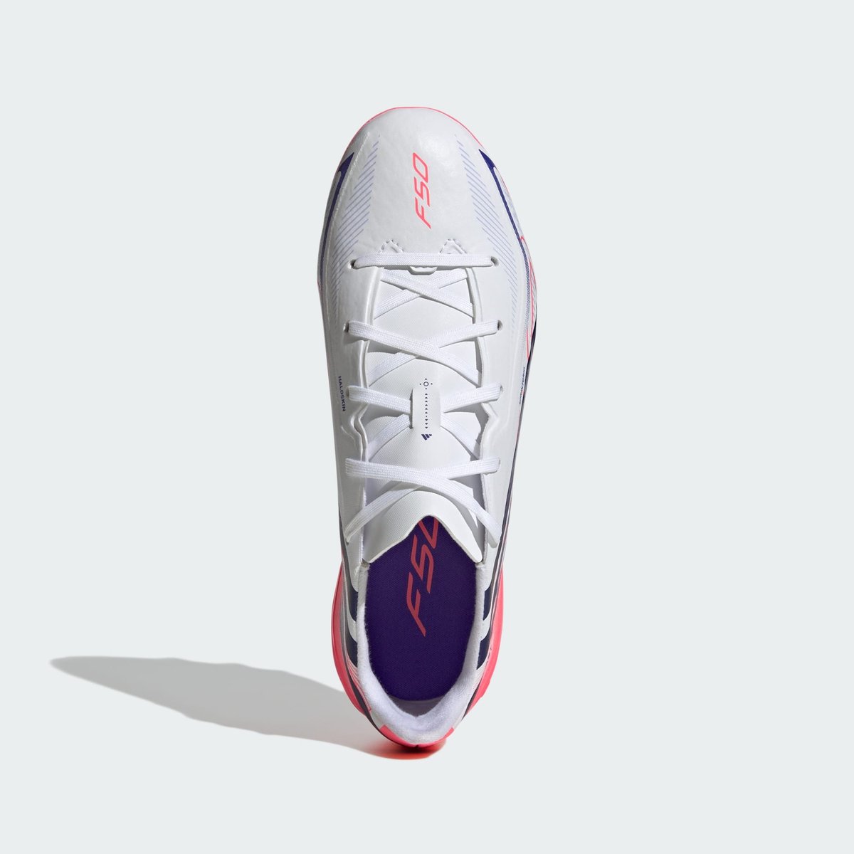 Chaussure De Football F50 Hyperfast League Terrain Synthétique Enfants Chaussure De Football F50 Hyperfast League Terrain Synthétique Enfants cloud white / solar purple / solar turbo, adidas Performance