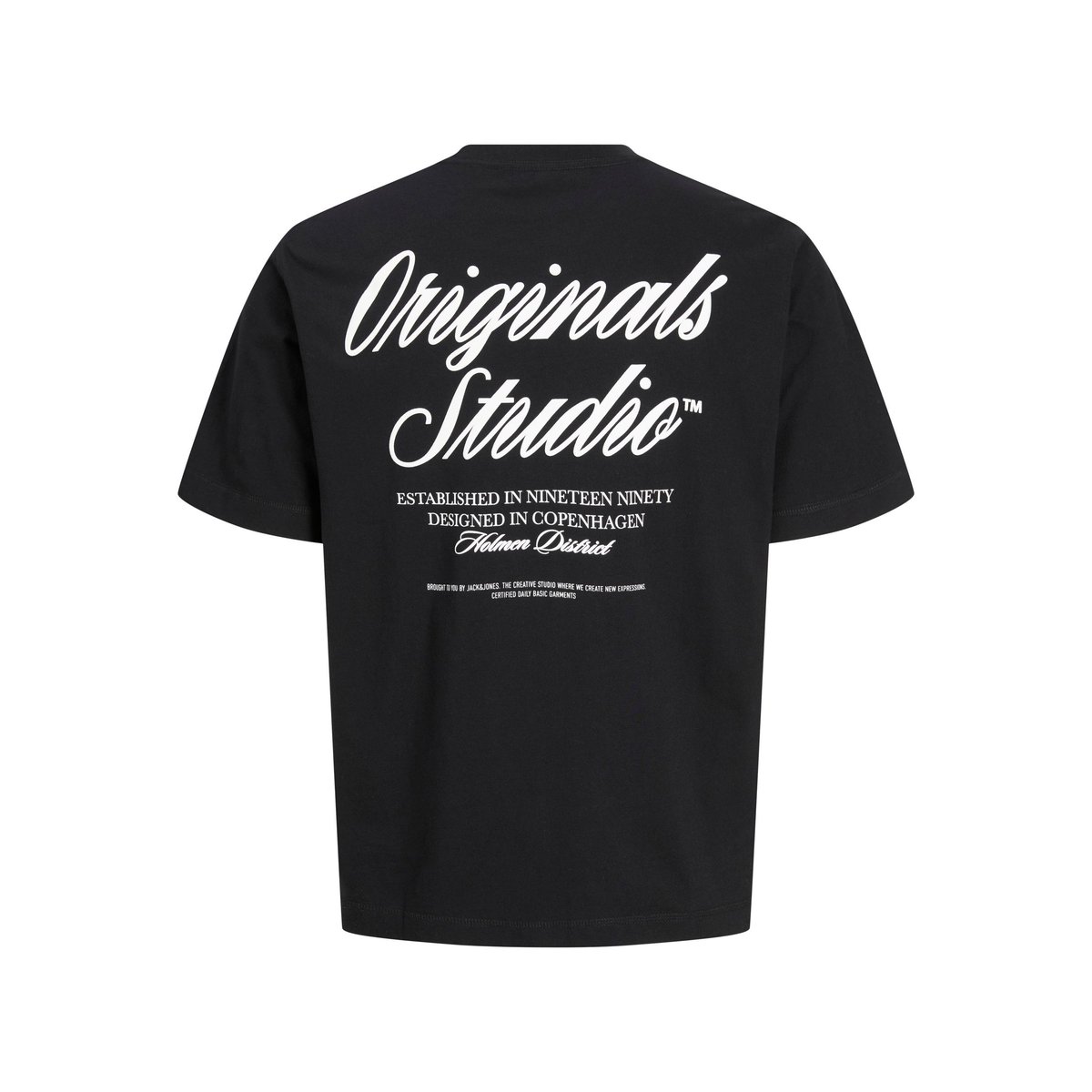 T-Shirt Plus Size T-shirt black 1, JACK & JONES
