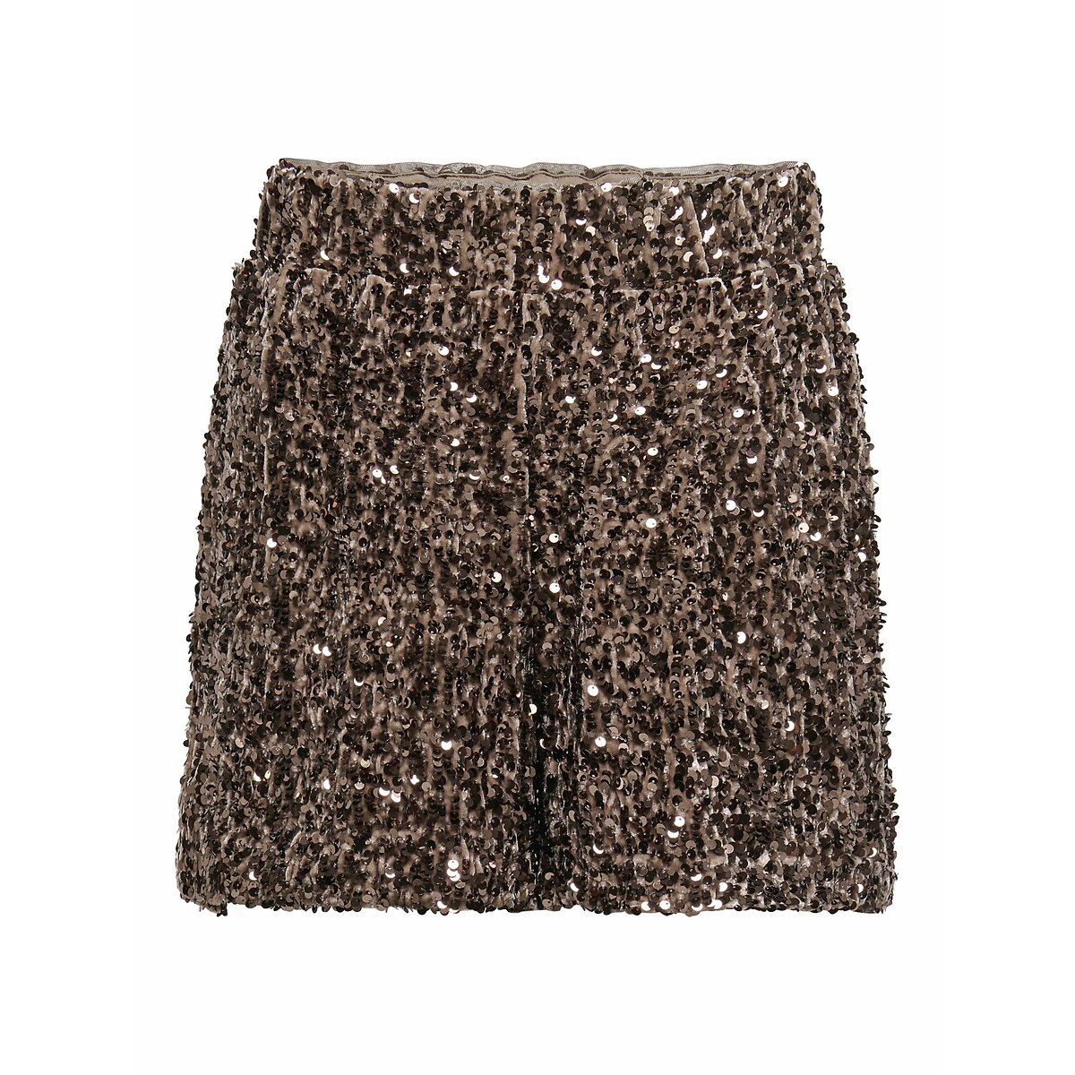 Sequin Shorts brown, ONLY