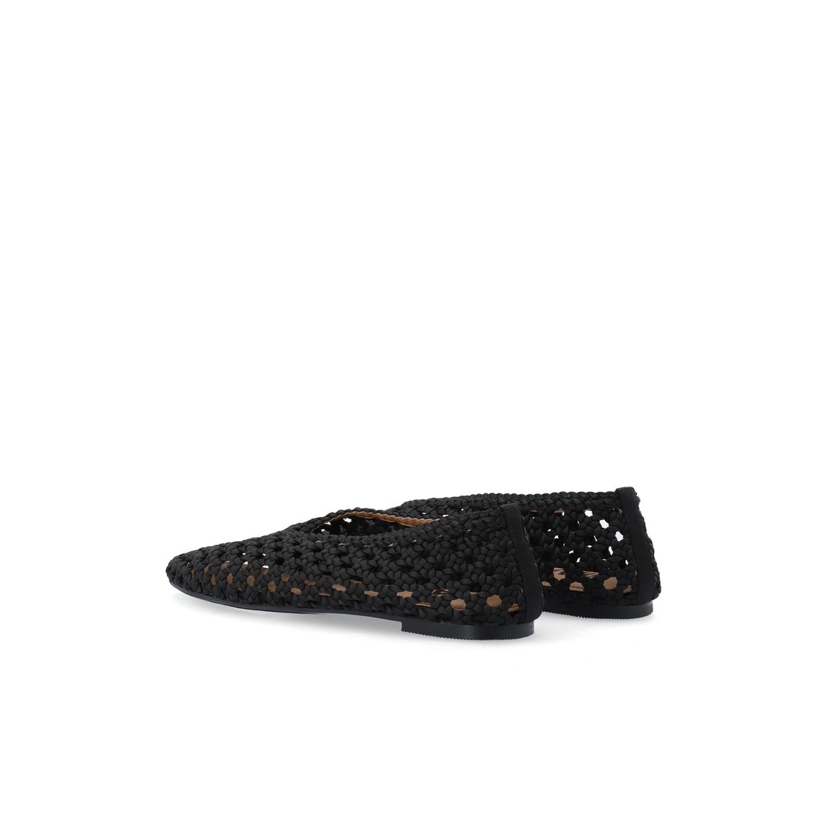 Ballerines black1, BIANCO