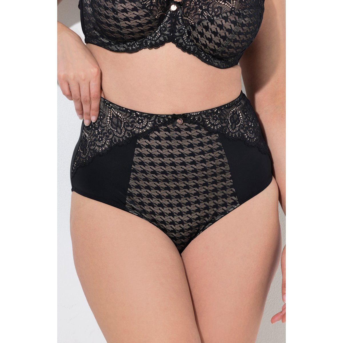 Culotte maxi TruYou, taille haute noir, ULLA POPKEN