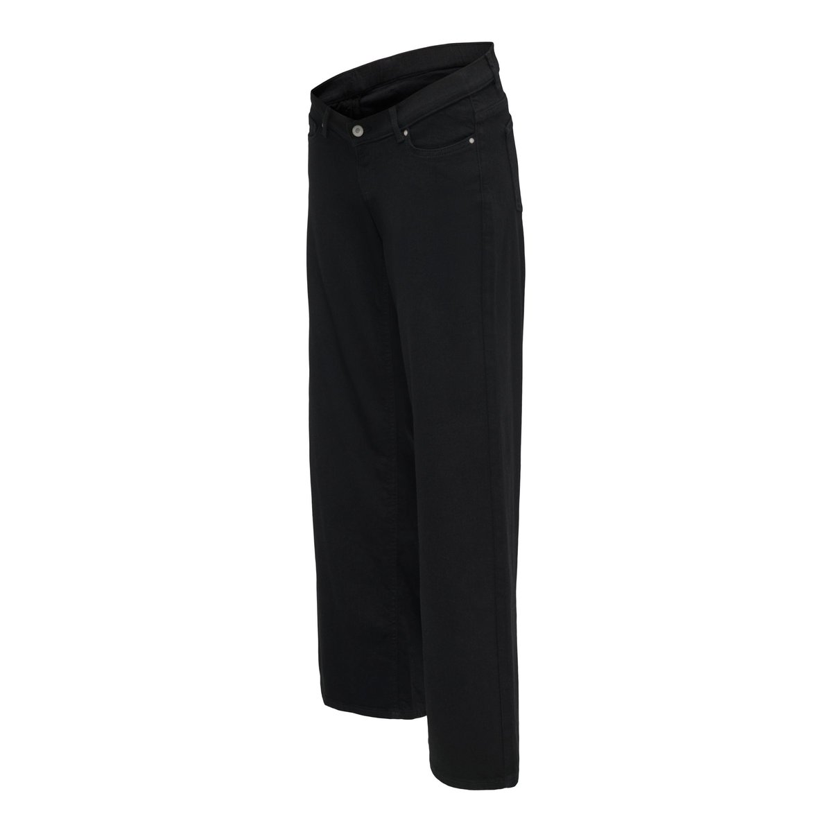 Jean À Jambe Large black denim, ONLY