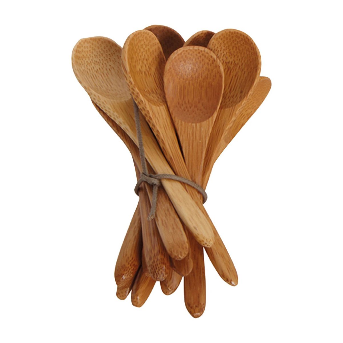 Petite Cuillère Bamboo lot de 12 naturel, HOUSE DOCTOR