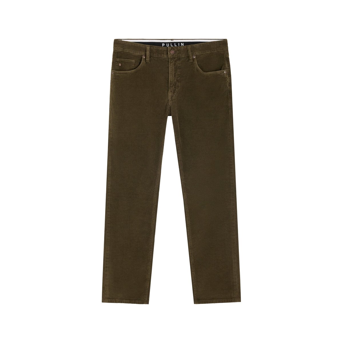 PANTALON REGULAR VELOURS ROYCYPRES marron, PULLIN